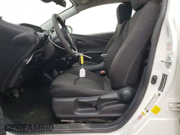 2021 Toyota Prius L Eco with VIN JTDKAMFU9M3146148, listed as a Copart auction lot 60747745 with 145,146 mi miles and Salvage title. Bid and sale history available at DreamBid. Image 7.
