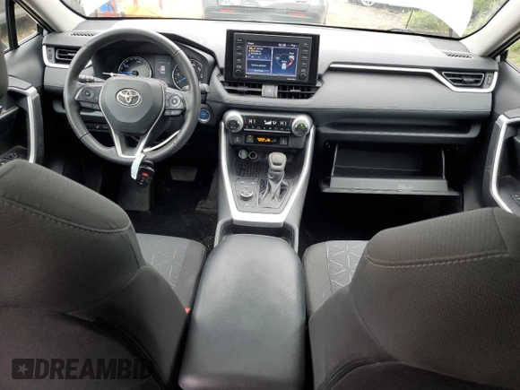 2021 Toyota RAV4 Hybrid XLE with VIN 4T3RWRFV7MU048075, listed as a Copart auction lot 62826975 with 63,347 mi miles and Clean title. Bid and sale history available at DreamBid. Image 8.