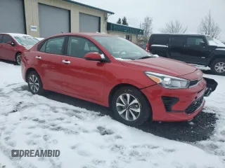 2023 Kia Rio S with VIN 3KPA24AD9PE590627, listed as a Copart auction lot 45209625 with 29,644 mi miles and Salvage Title. Bid and sale history available at carsss.com. Image 4.