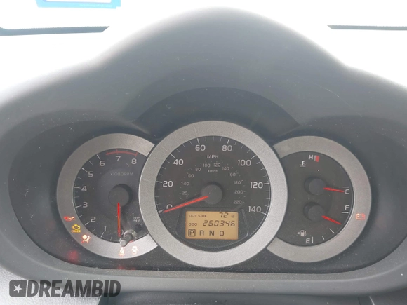 2007 Toyota RAV4 Sport with VIN JTMZD32V575059290, listed as a IAAI auction lot 41711738 with 260,346 mi miles. Bid and sale history available at carsss.com. Image 7.