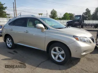 2012 Lexus RX 350 with VIN 2T2BK1BA2CC140782, listed as a Copart auction lot 52604525 with 103,374 mi miles and Salvage Title. Bid and sale history available at carsss.com. Image 4.