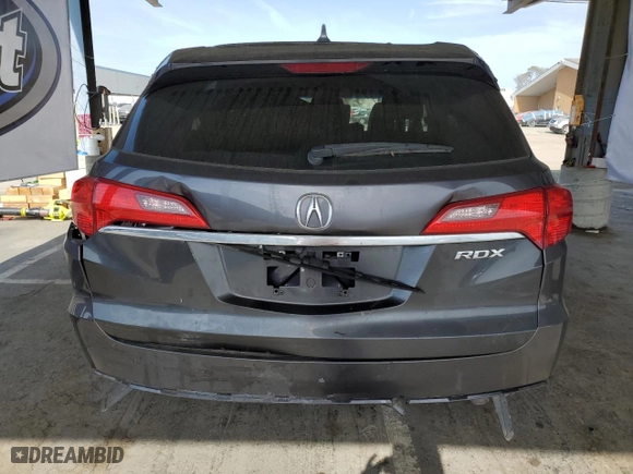 2013 Acura RDX Tech Pkg with VIN 5J8TB3H55DL014717, listed as a Copart auction lot 53394165 with 141,781 mi miles and Salvage Title. Bid and sale history available at carsss.com. Image 6.