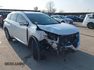 2018 Nissan Murano S with VIN 5N1AZ2MGXJN202891, listed as a IAAI auction lot 41493408 with 143,299 mi miles and . Bid and sale history available at DreamBid. Image 1.
