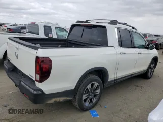 2019 Honda Ridgeline RTL-E z VIN 5FPYK3F75KB001806, wystawiony jako Copart lot #43178765 z przebiegiem 44 939 mil mil oraz Czysty tytuł • Clean title. Historia ofert i sprzedaży dostępna na DreamBid. Obrazek 3.