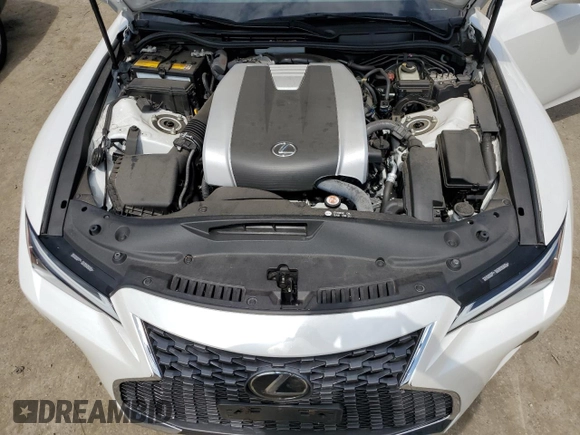2021 Lexus IS 300 with VIN JTHC81F25M5043518, listed as a Copart auction lot 67741524 with 17,174 mi miles and Salvage title. Bid and sale history available at DreamBid. Image 11.