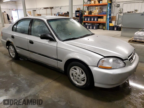 1998 Honda Civic LX z VIN 1HGEJ6670WL034166, wystawiony jako Copart lot #50903275 z przebiegiem 115 592 mil mil oraz Szkoda całkowita • Salvage title. Historia ofert i sprzedaży dostępna na DreamBid. Obrazek 4.