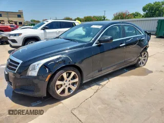 2014 Cadillac ATS Standard AWD with VIN 1G6AG5RX0E0168079, listed as a Copart auction lot 63371565 with 132,011 mi miles and Salvage title. Bid and sale history available at DreamBid. Image 1.