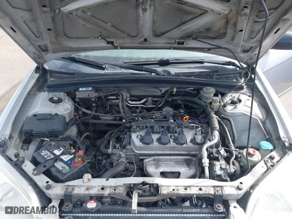 2002 Honda Civic LX with VIN 1HGEM21522L049042, listed as a IAAI auction lot 42077437 with 189,393 mi miles. Bid and sale history available at carsss.com. Image 10.