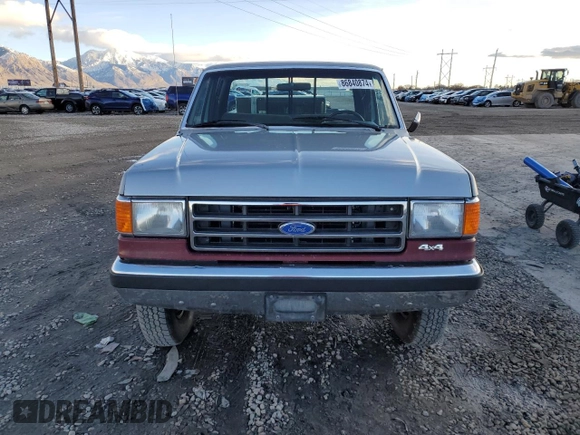 1990 Ford F-250 with VIN 1FTHX26H9LKA97005, listed as a Copart auction lot 86840874 with 111,275 mi miles and Salvage title. Bid and sale history available at DreamBid. Image 5.