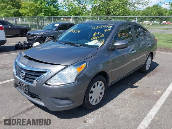 2019 Nissan Versa SV with VIN 3N1CN7AP6KL872565, listed as a IAAI auction lot 42194591 with 86,504 mi miles and . Bid and sale history available at DreamBid. Image 17.