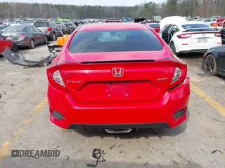 2020 Honda Civic Sedan Sport with VIN 2HGFC2F8XLH562743, listed as a IAAI auction lot 41676749 with 137,890 mi miles. Bid and sale history available at carsss.com. Image 16.