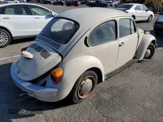 1974 Volkswagen Beetle with VIN 1142401102, listed as a Copart auction lot 87656295 with 40,458 mi miles and Salvage title. Bid and sale history available at DreamBid. Image 3.