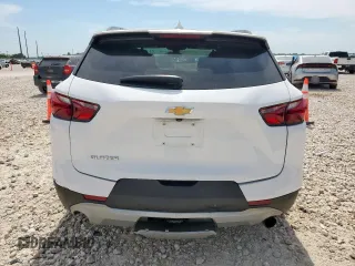 2021 Chevrolet Blazer LT with VIN 3GNKBCRS2MS535720, listed as a Copart auction lot 56637165 with 79,307 mi miles and Salvage title. Bid and sale history available at DreamBid. Image 6.