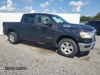2019 Ram 1500 Big Horn with VIN 1C6RREFT1KN721002, listed as a Copart auction lot 61526425 with 61,431 mi miles and Clean title. Bid and sale history available at DreamBid. Image 4.