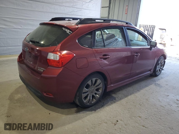 2014 Subaru Impreza Special Sports Premium z VIN JF1GPAL61E8288805, wystawiony jako Copart lot #52557885 z przebiegiem 91 889 mil mil oraz Szkoda całkowita • Salvage title. Historia ofert i sprzedaży dostępna na DreamBid. Obrazek 3.