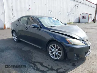 2011 Lexus IS 250 z VIN JTHBF5C25B5133276, wystawiony jako IAAI lot #39296610 z przebiegiem 154 980 mil mil oraz . Historia ofert i sprzedaży dostępna na DreamBid. Obrazek 1.
