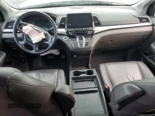 2018 Honda Odyssey EX-L with VIN 5FNRL6H76JB058488, listed as a Copart auction lot 49899815 with 89,831 mi miles and Salvage Title. Bid and sale history available at carsss.com. Image 8.