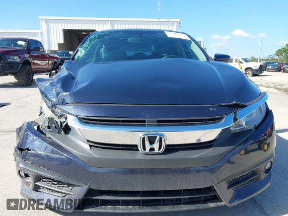 2016 Honda Civic Sedan EX-L with VIN 19XFC1F71GE041024, listed as a IAAI auction lot 41943073 with 59,833 mi miles. Bid and sale history available at carsss.com. Image 12.