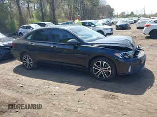 2024 Volkswagen Jetta Sport with VIN 3VWBM7BU6RM011808, listed as a IAAI auction lot 42082762 with 4,656 mi miles and . Bid and sale history available at DreamBid. Image 13.