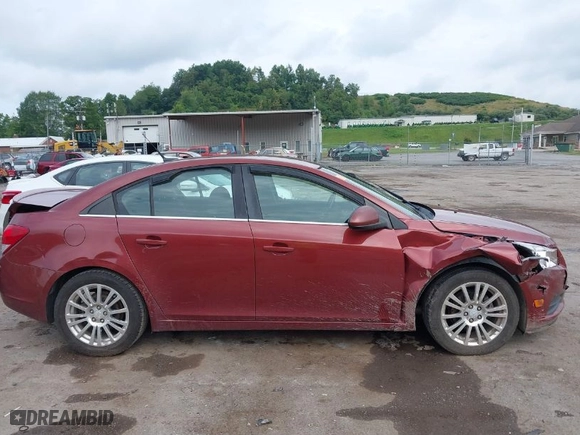2012 Chevrolet Cruze ECO with VIN 1G1PJ5SC0C7240847, listed as a IAAI auction lot 39864183 with 189,787 mi miles. Bid and sale history available at carsss.com. Image 13.