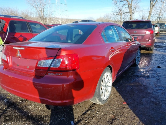 2011 Mitsubishi Galant ES with VIN 4A32B3FF6BE030395, listed as a IAAI auction lot 41362734 with 181,802 mi miles. Bid and sale history available at carsss.com. Image 4.