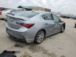 2020 Acura ILX with VIN 19UDE2F39LA000613, listed as a Copart auction lot 44501725 with 63,630 mi miles and Salvage title. Bid and sale history available at DreamBid. Image 3.