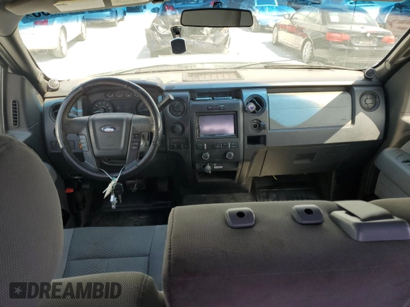 2013 Ford F-150 XL with VIN 1FTFX1EF4DKD80253, listed as a Copart auction lot 53323855 with 191,124 mi miles and Salvage Title. Bid and sale history available at carsss.com. Image 8.