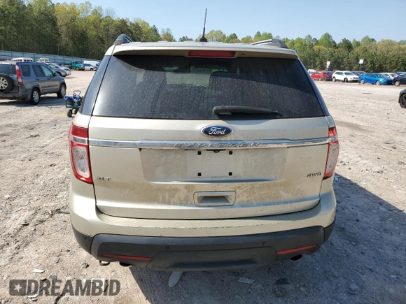 2011 Ford Explorer XLT with VIN 1FMHK8D87BGA85565, listed as a Copart auction lot 53612415 with 238,616 mi miles and Salvage Title. Bid and sale history available at DreamBid. Image 6.