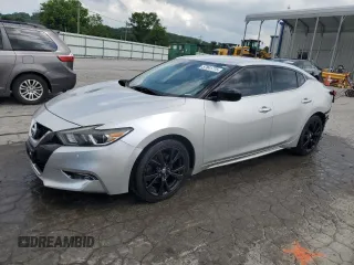 2016 Nissan Maxima SV z VIN 1N4AA6AP5GC434087, wystawiony jako Copart lot #57841775 z przebiegiem 215 127 mil mil oraz Szkoda całkowita • Salvage title. Historia ofert i sprzedaży dostępna na DreamBid. Obrazek 1.