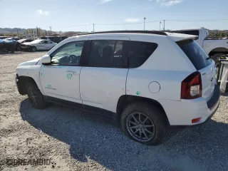 2016 Jeep Compass High Altitude Edition with VIN 1C4NJCEA7GD743862, listed as a Copart auction lot 49645465 with 103,253 mi miles and Salvage Title. Bid and sale history available at carsss.com. Image 2.