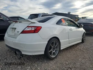 2008 Honda Civic Cpe Si with VIN 2HGFG21548H701015, listed as a Copart auction lot 70387984 with 0 mi miles and Salvage Title. Bid and sale history available at carsss.com. Image 3.