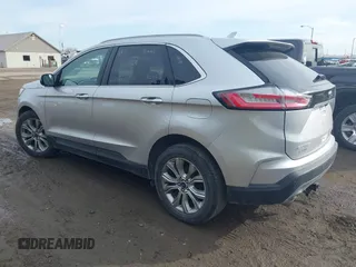 2019 Ford Edge Titanium with VIN 2FMPK4K97KBC27890, listed as a IAAI auction lot 41553163 with 103,750 mi miles. Bid and sale history available at carsss.com. Image 3.