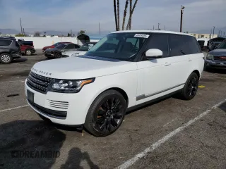 2014 Land Rover Range Rover with VIN SALGR2WF9EA195344, listed as a Copart auction lot 43454555 with 167,010 mi miles and Clean Title. Bid and sale history available at DreamBid. Image 1.