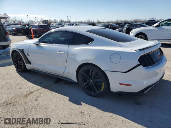 2017 Ford Mustang EcoBoost with VIN 1FA6P8TH8H5236874, listed as a Copart auction lot 50099665 with 76,599 mi miles and Salvage title. Bid and sale history available at DreamBid. Image 2.