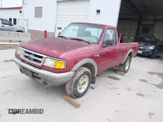 1996 Ford Ranger with VIN 1FTCR11A8TUB78378, listed as a IAAI auction lot 41587027 with 142,122 mi miles and . Bid and sale history available at DreamBid. Image 2.