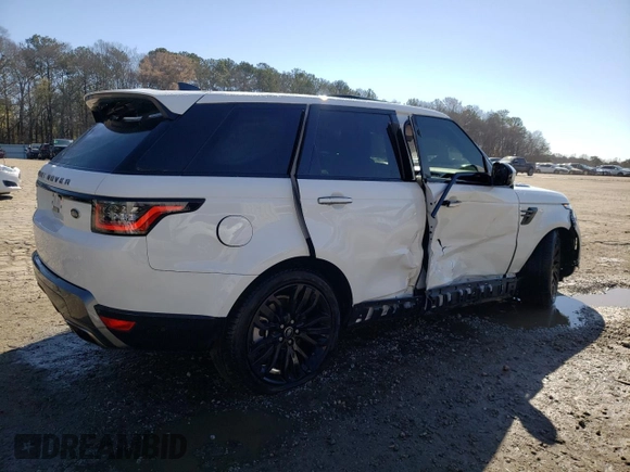 2021 Land Rover Range Rover Sport HSE Silver Edition with VIN SALWR2SU3MA788387, listed as a Copart auction lot 48693595 with 31,314 mi miles and Salvage title. Bid and sale history available at DreamBid. Image 3.