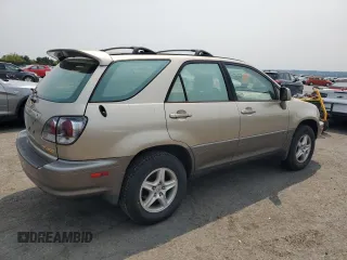 2003 Lexus RX 300 z VIN JTJHF10UX30293787, wystawiony jako Copart lot #59606515 z przebiegiem 110 387 mil mil oraz Szkoda całkowita • Salvage title. Historia ofert i sprzedaży dostępna na DreamBid. Obrazek 3.