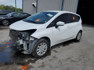 2016 Nissan Note S with VIN 3N1CE2CP7GL383437, listed as a Copart auction lot 54049025 with 156,866 mi miles and Salvage Title. Bid and sale history available at DreamBid. Image 1.