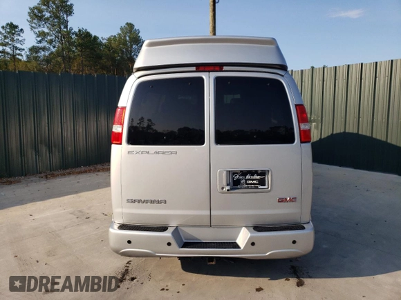 2022 GMC Savana Cargo Van with VIN 1GTW7BF72N1240075, listed as a Copart auction lot 76079194 with 38,922 mi miles and Clean Title. Bid and sale history available at carsss.com. Image 6.