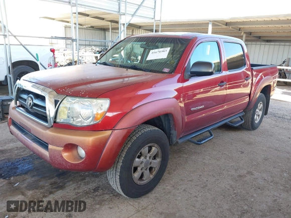 2008 Toyota Tacoma PreRunner with VIN 3TMJU62N28M068362, listed as a IAAI auction lot 41670383 with 253,959 mi miles and . Bid and sale history available at DreamBid. Image 2.
