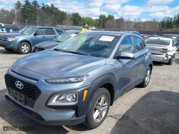 2019 Hyundai Kona SE with VIN KM8K1CAAXKU278670, listed as a IAAI auction lot 41858534 with 34,902 mi miles. Bid and sale history available at carsss.com. Image 17.