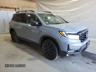 2023 Honda Passport Elite with VIN 5FNYF8H03PB034613, listed as a Copart auction lot 54009215 with 102,841 mi miles and Salvage title. Bid and sale history available at DreamBid. Image 4.