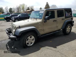 2018 Jeep Wrangler Unlimited Sport S with VIN 1C4BJWDG1JL899029, listed as a Copart auction lot 54361235 with 117,655 mi miles and Salvage Title. Bid and sale history available at DreamBid. Image 1.