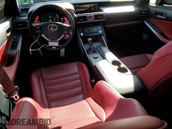 2018 Lexus IS 350 z VIN JTHCZ1D24J5014877, wystawiony jako Copart lot #45691135 z przebiegiem 44 993 mil mil oraz Szkody całkowita. Historia ofert i sprzedaży dostępna na DreamBid. Obrazek 8.