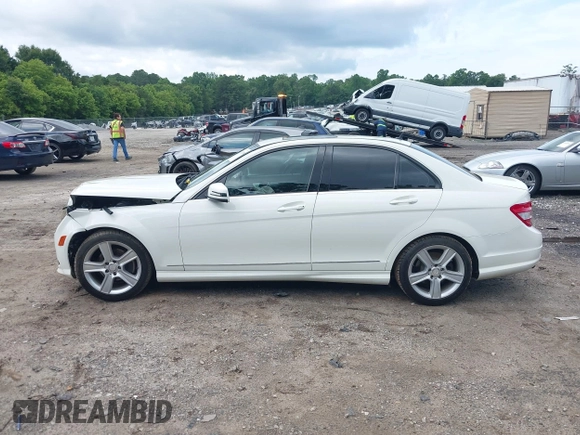 2010 Mercedes-Benz C 300 Sport with VIN WDDGF5EB4AR099719, listed as a IAAI auction lot 42554625 with 199,709 mi miles and . Bid and sale history available at DreamBid. Image 14.