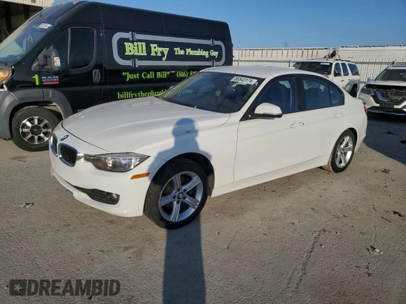 2013 BMW 3 Series 320i with VIN WBA3B1C50DF078329, listed as a Copart auction lot 85543174 with 207,120 mi miles and Salvage Title. Bid and sale history available at carsss.com. Image 1.