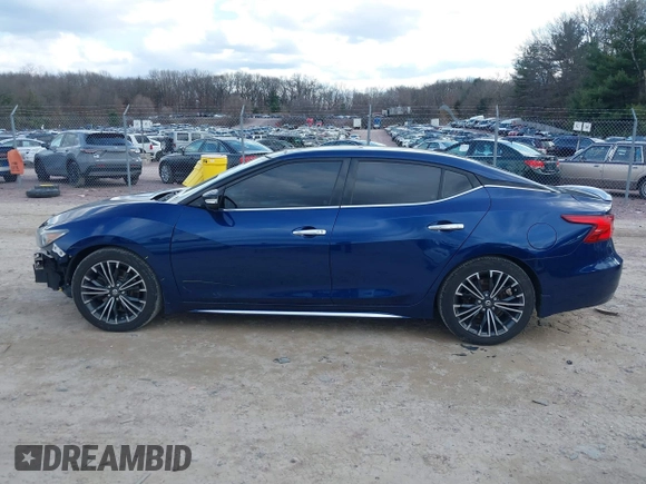 2017 Nissan Maxima S with VIN 1N4AA6AP7HC360477, listed as a IAAI auction lot 41881834 with 224,023 mi miles and . Bid and sale history available at DreamBid. Image 14.