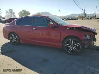 2017 Honda Accord Sedan Sport with VIN 1HGCR2F53HA000664, listed as a Copart auction lot 50086355 with 118,503 mi miles and Salvage Title. Bid and sale history available at carsss.com. Image 4.