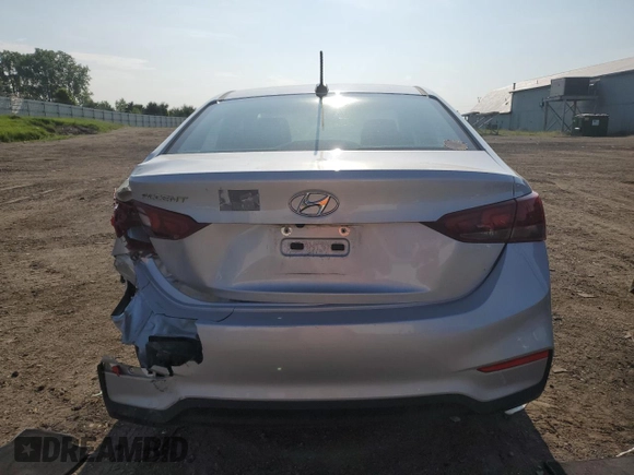 2021 Hyundai Accent SE with VIN 3KPC24A67ME133790, listed as a Copart auction lot 60702055 with 73,845 mi miles and Clean title. Bid and sale history available at DreamBid. Image 6.