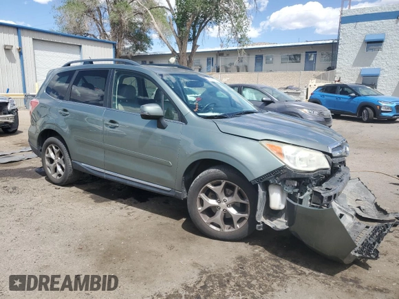 2015 Subaru Forester Touring z VIN JF2SJAUC9FH489669, wystawiony jako Copart lot #55339775 z przebiegiem 114 814 mil mil oraz Szkoda całkowita • Salvage title. Historia ofert i sprzedaży dostępna na DreamBid. Obrazek 4.